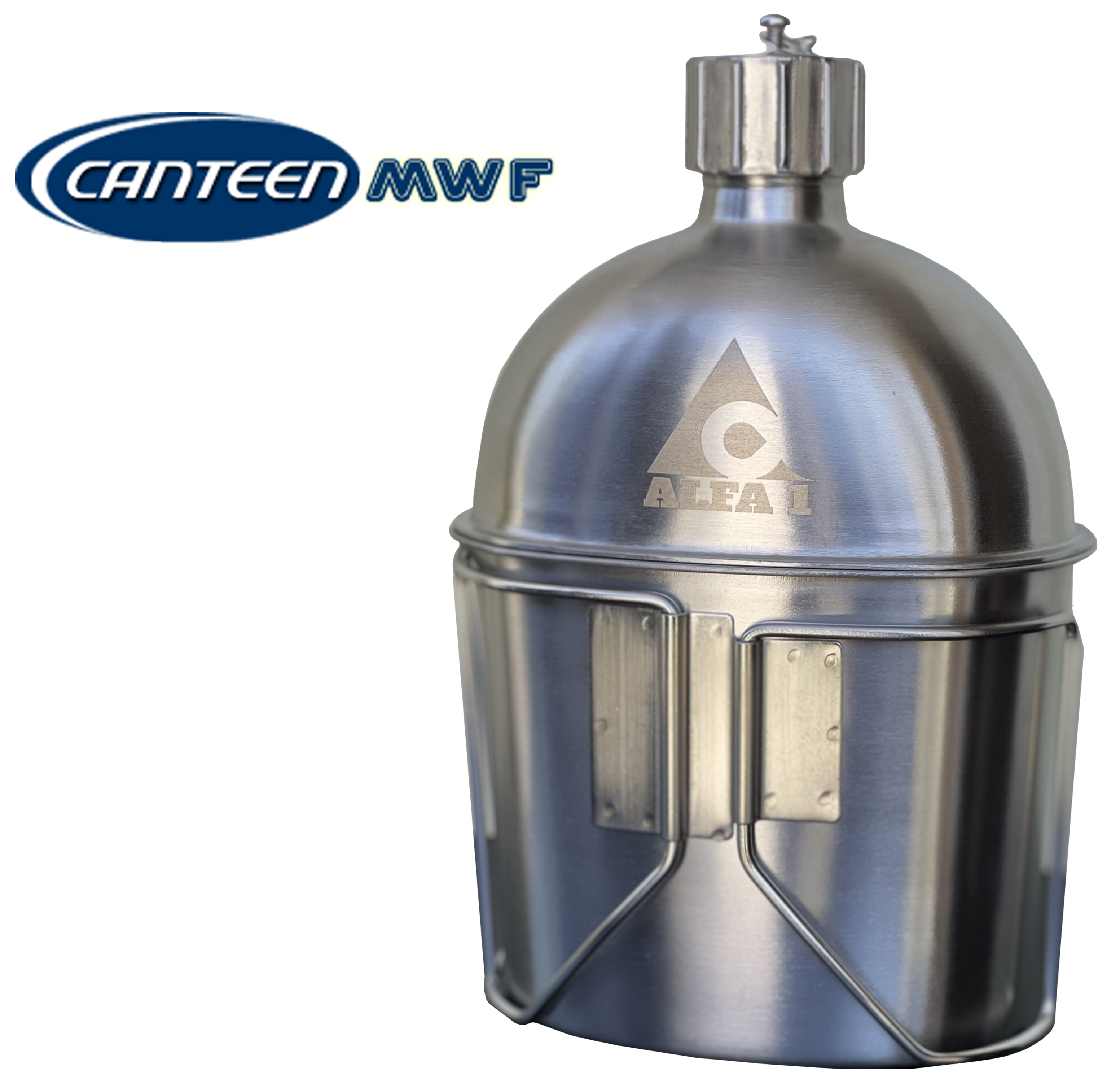 ALFA1 Stainless Steel Water Canteen